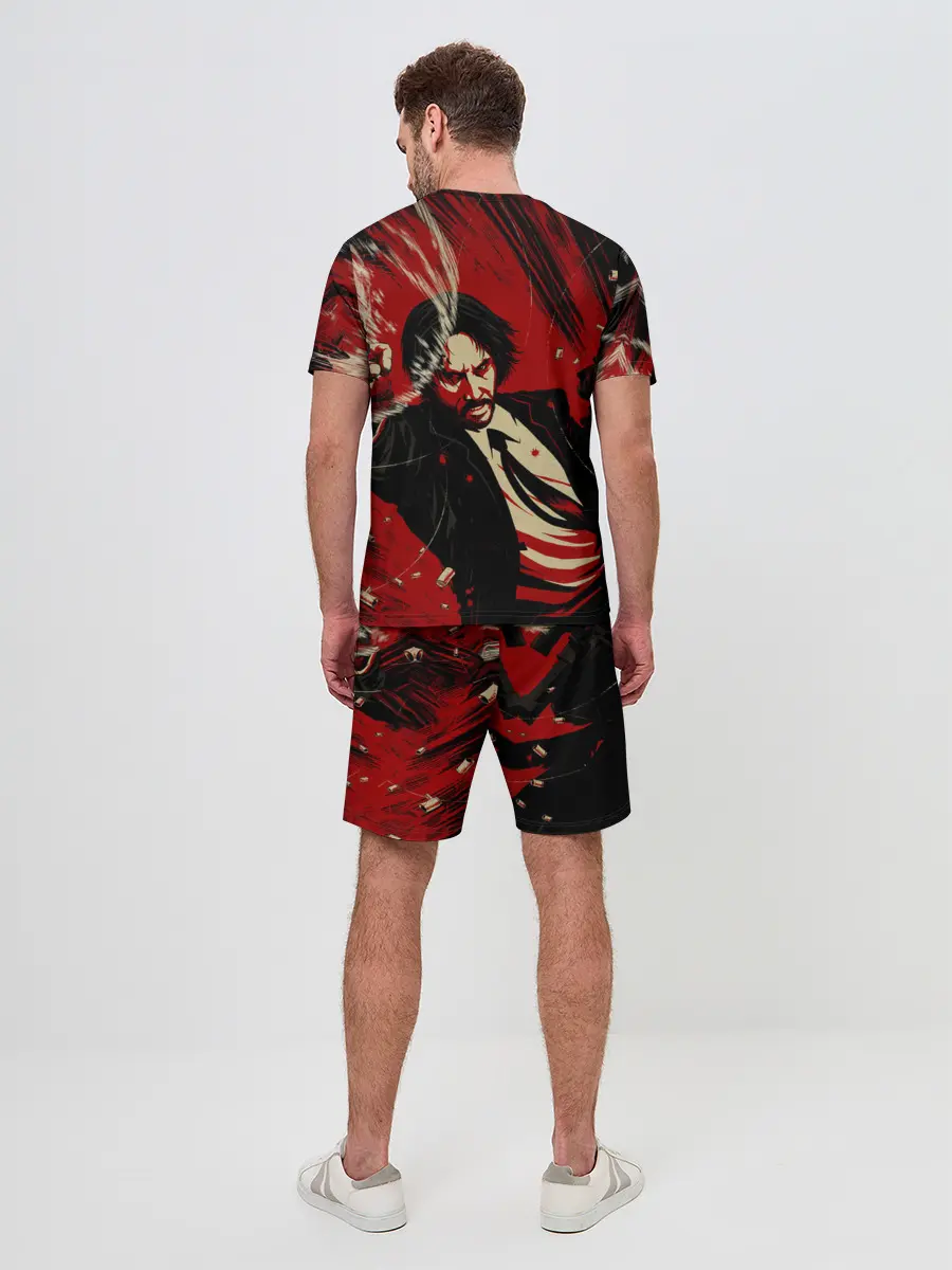 Мужской костюм с шортами / Джон Уик