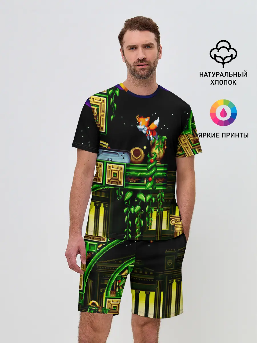 Мужской костюм с шортами / SONIC