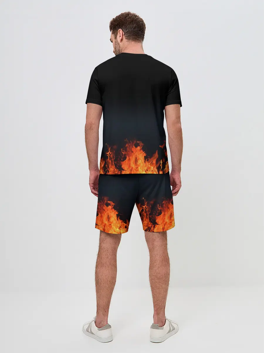 Мужской костюм с шортами / Rammstein