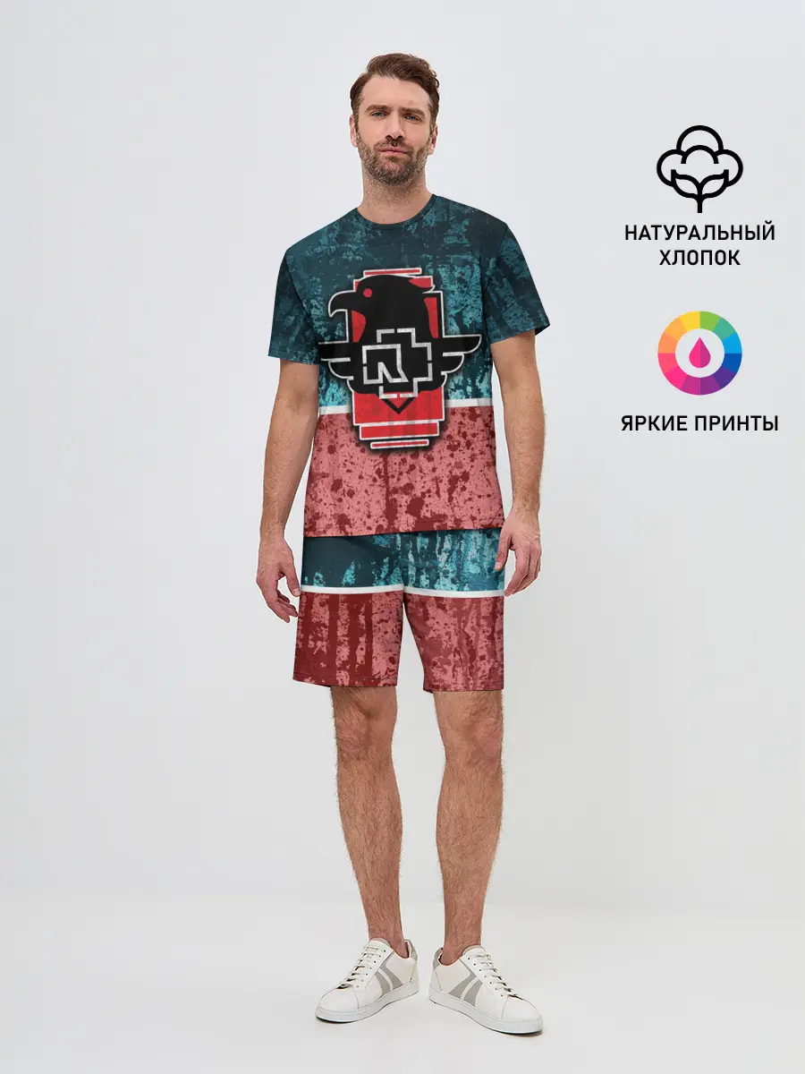 Мужской костюм с шортами / Rammstein