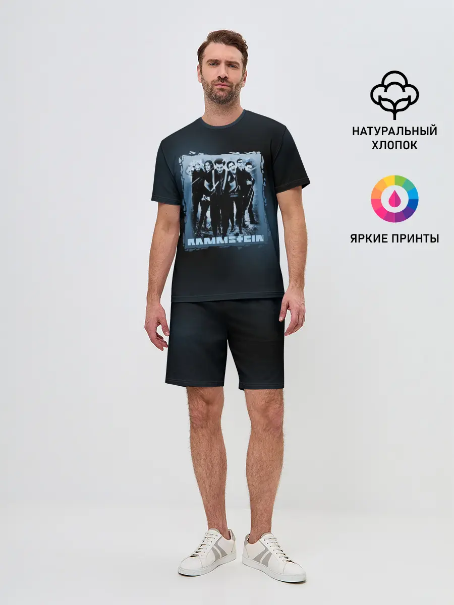 Мужской костюм с шортами / Rammstein