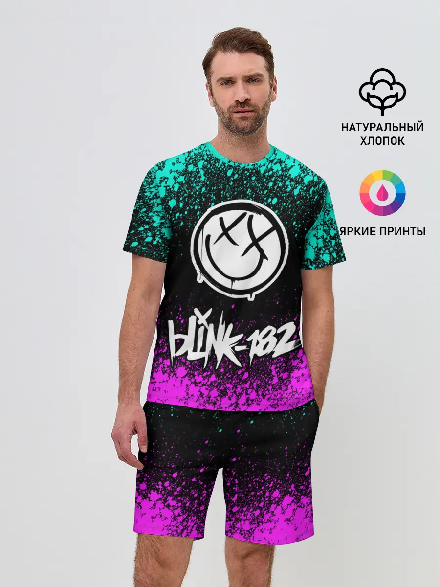 Мужской костюм с шортами / Blink-182