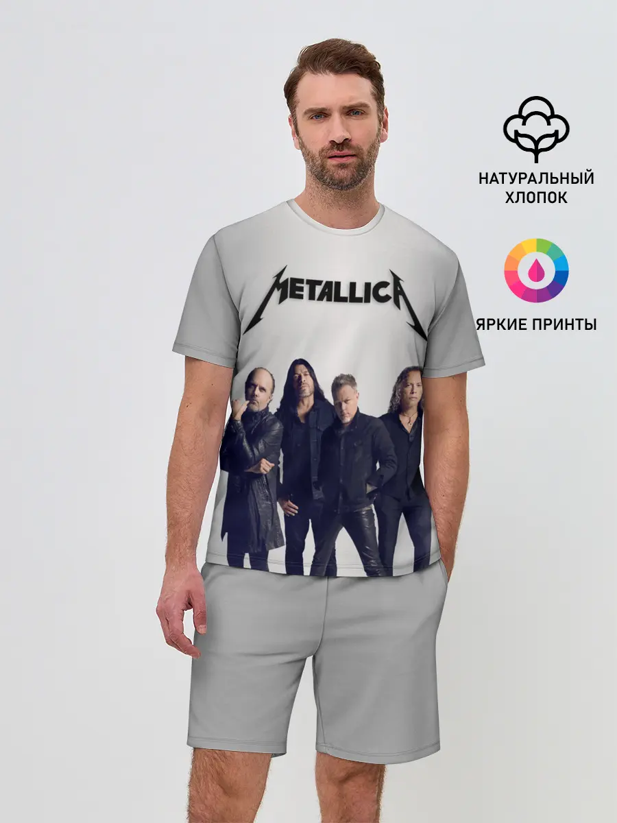 Мужской костюм с шортами / Metallica