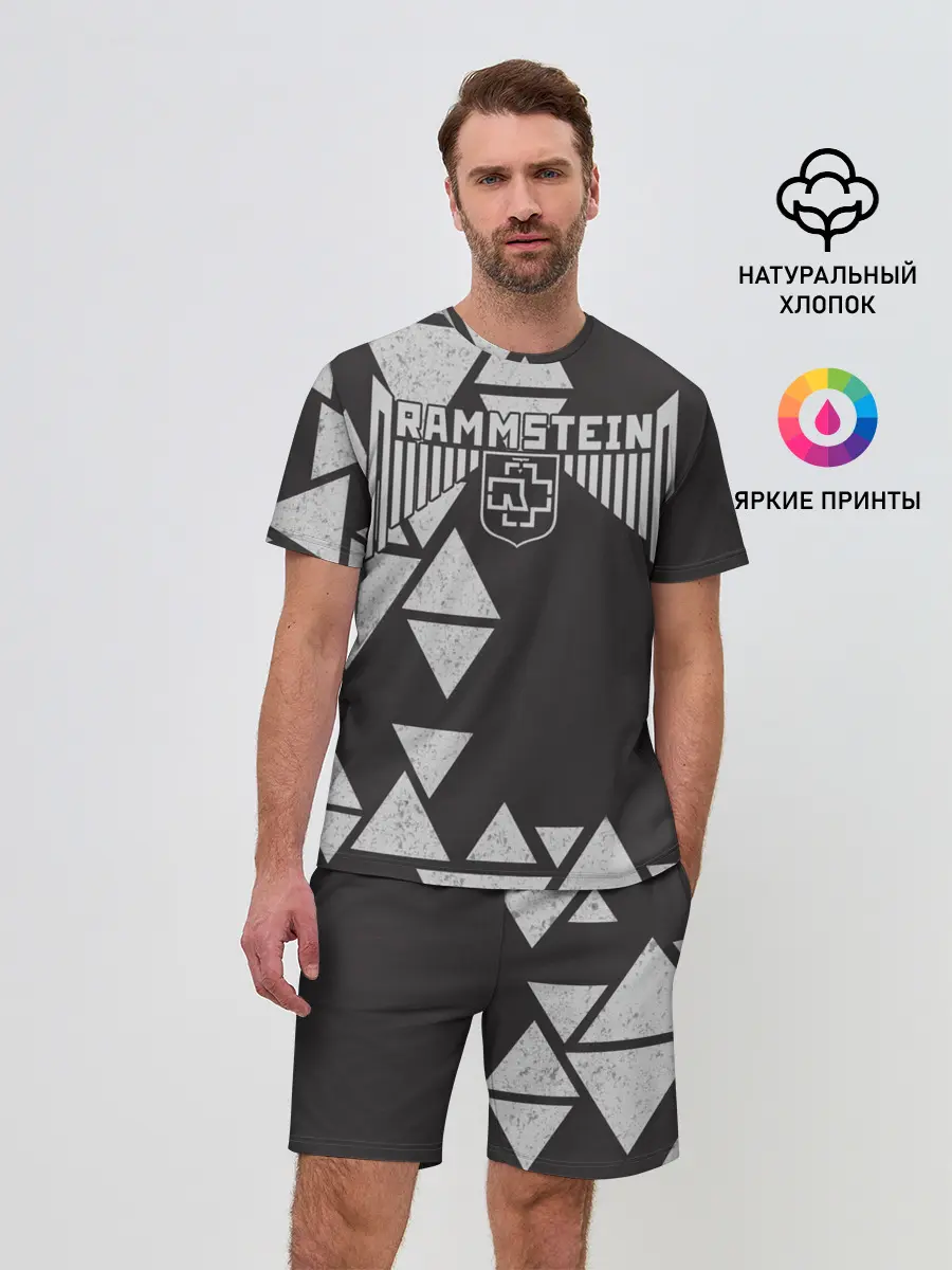 Мужской костюм с шортами / Rammstein