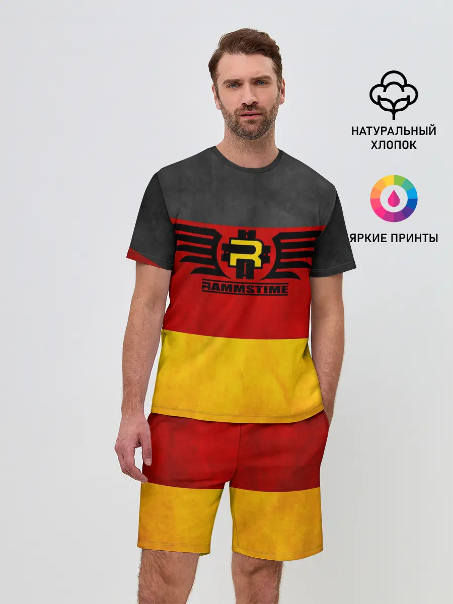 Мужской костюм с шортами / Rammstein