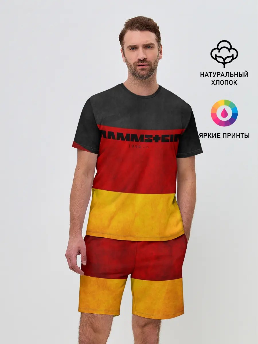 Мужской костюм с шортами / Rammstein