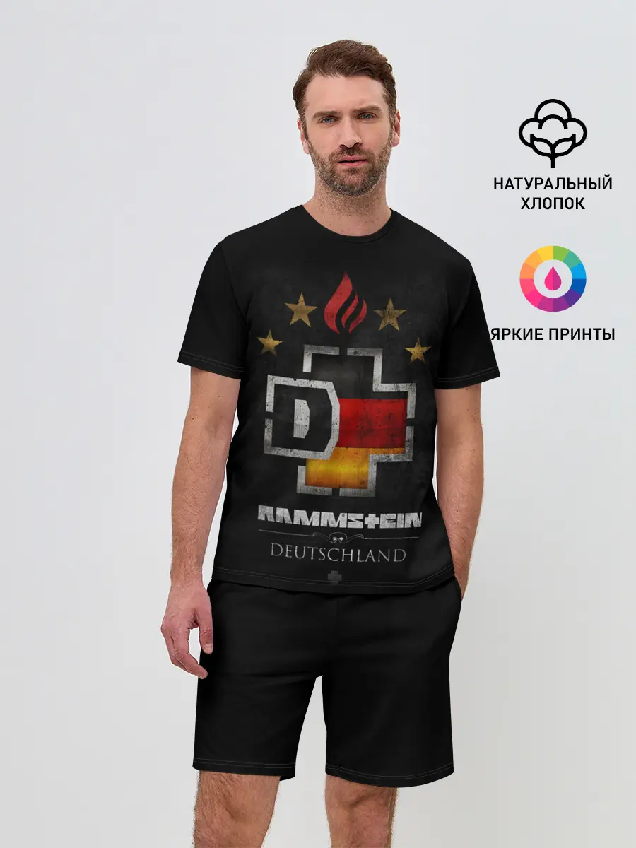 Мужской костюм с шортами / Rammstein