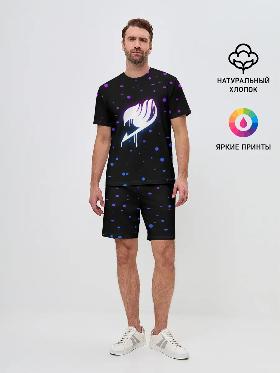 Мужской костюм с шортами / ночной Фейри Тейл