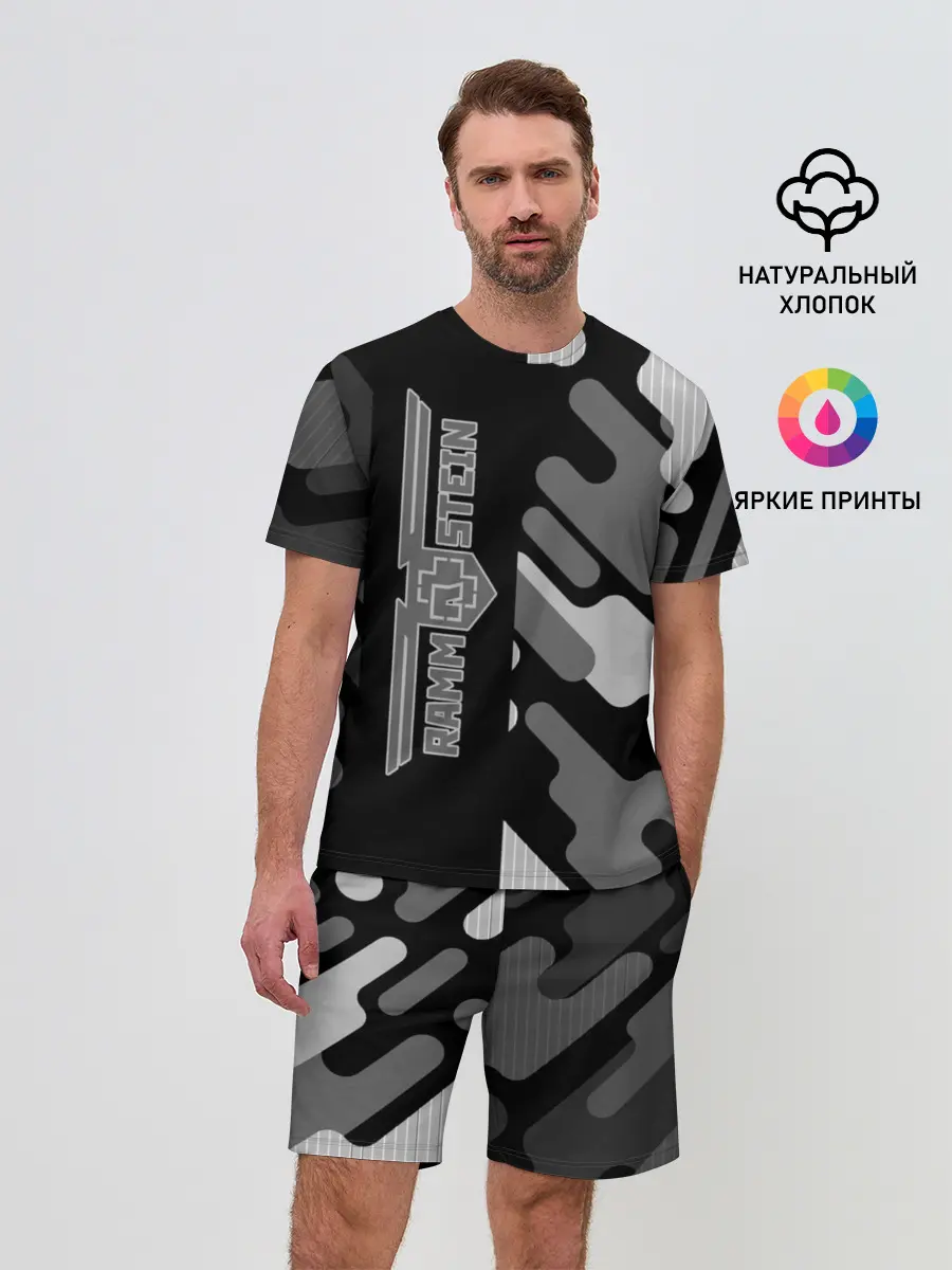 Мужской костюм с шортами / Rammstein