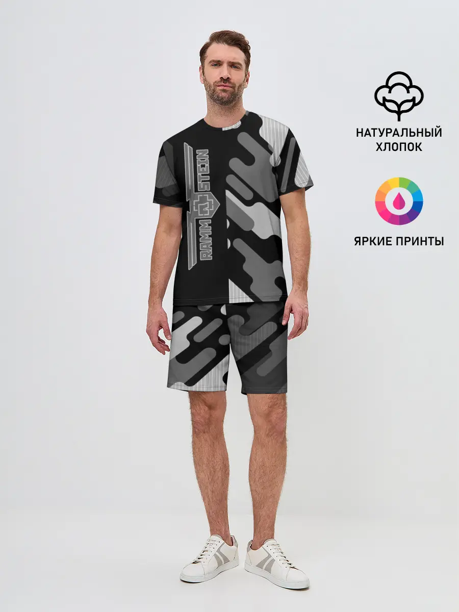 Мужской костюм с шортами / Rammstein