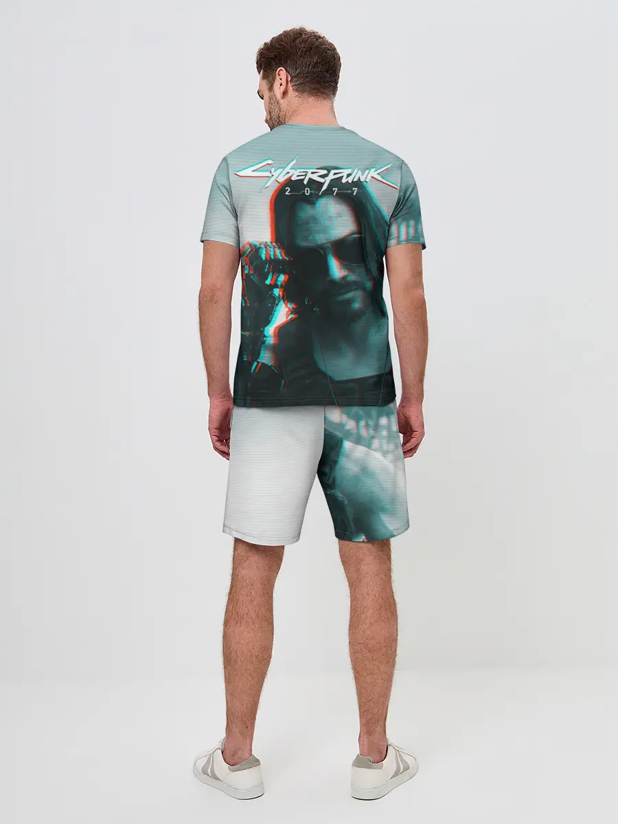 Мужской костюм с шортами / Cyberpunk 2077