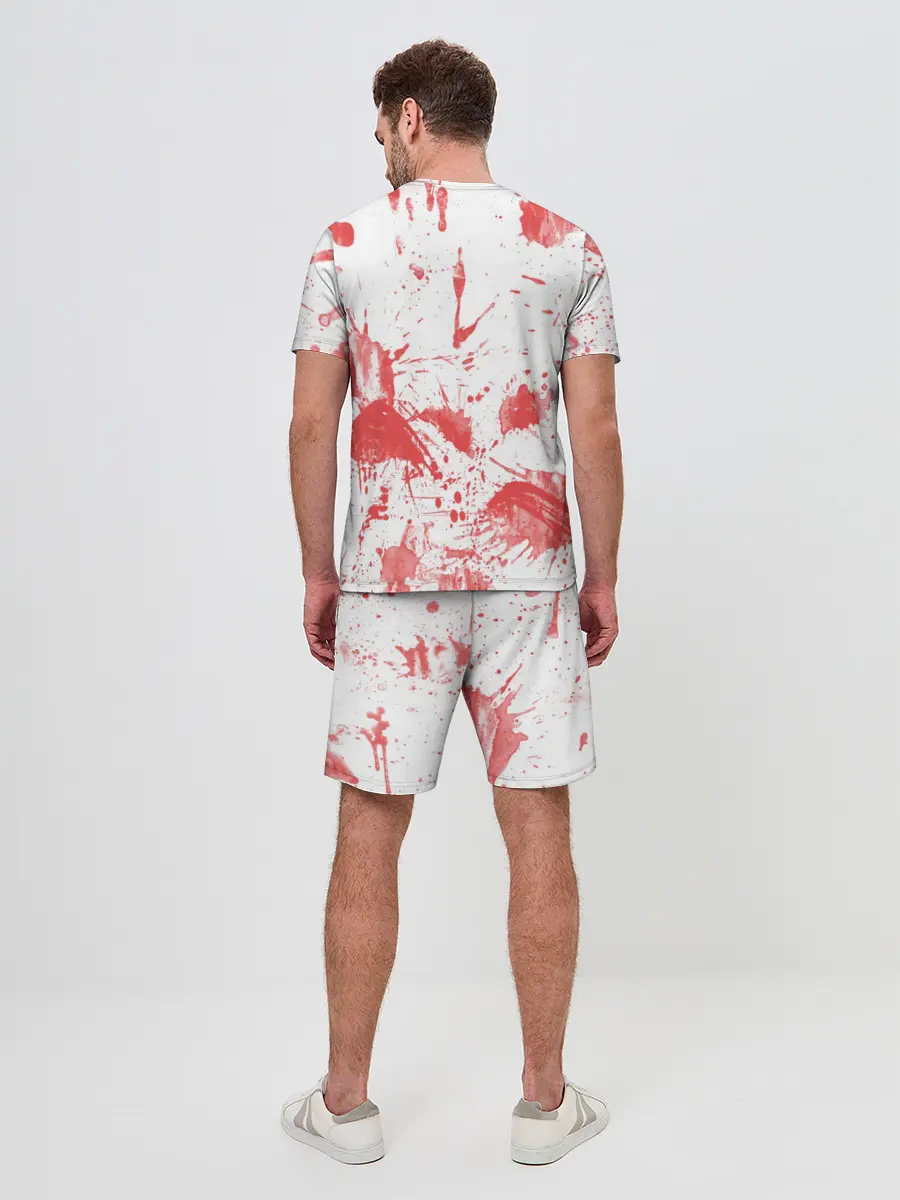 Мужской костюм с шортами / Красня кровь