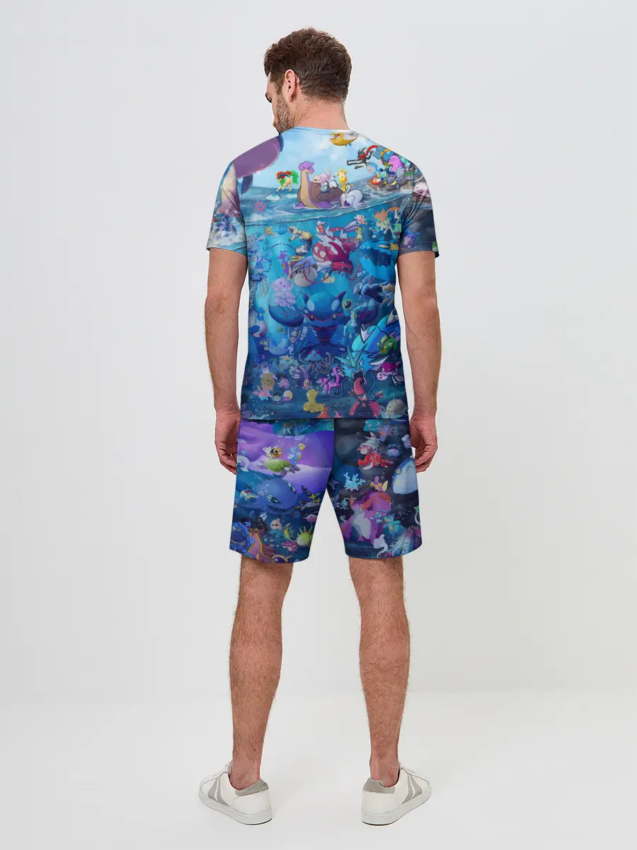 Мужской костюм с шортами / Покемон 2000