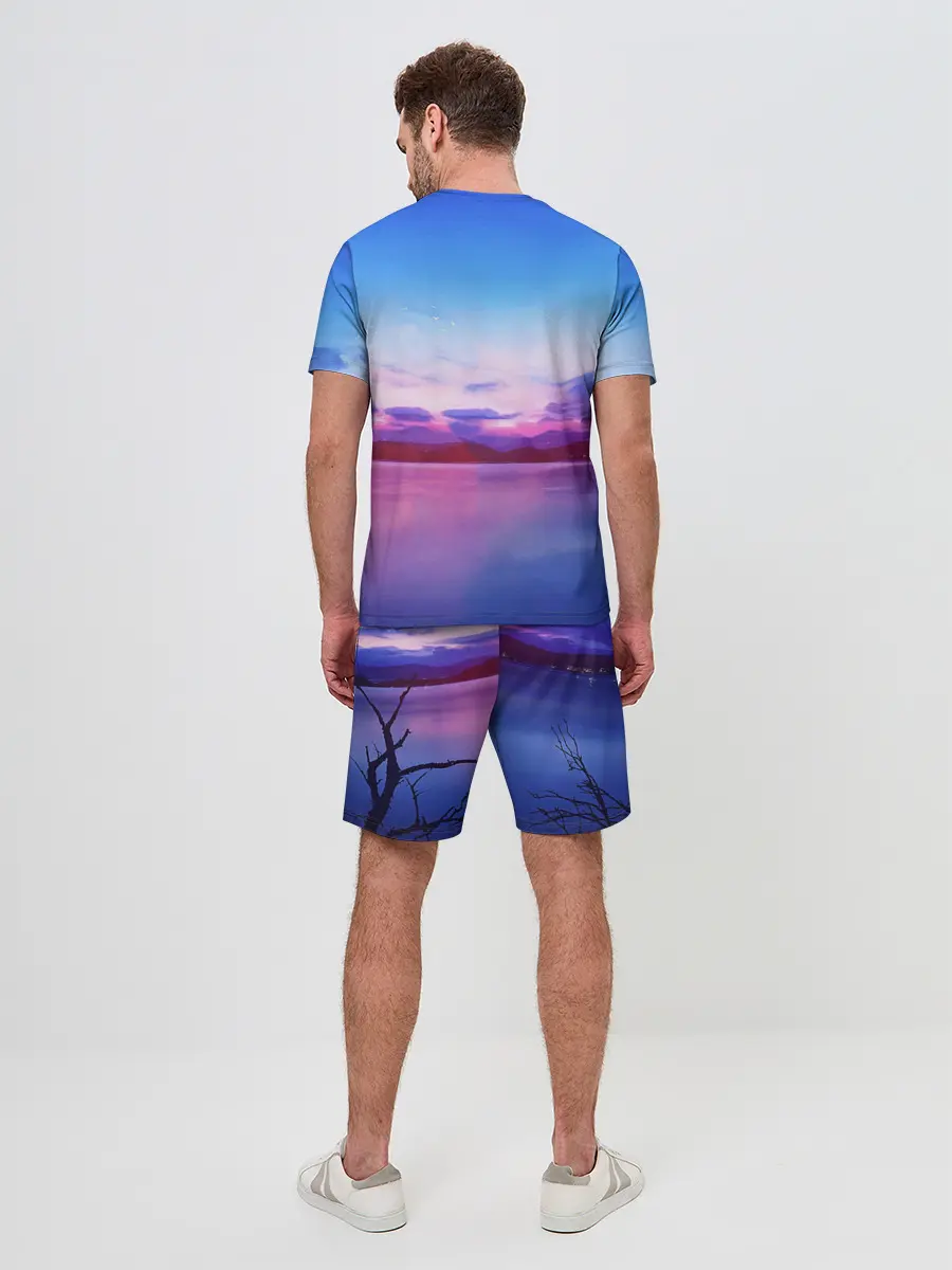 Мужской костюм с шортами / Anime Sunset