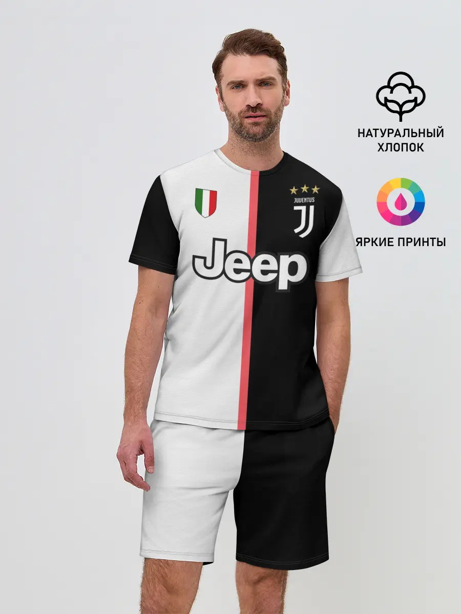 Мужской костюм с шортами / Роналду Форма 19/20 Домашняя