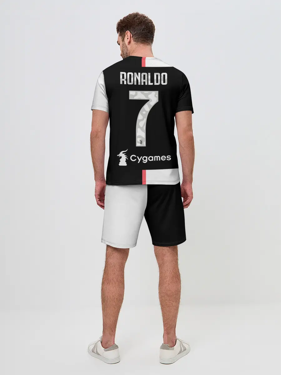 Мужской костюм с шортами / Роналду Форма 19/20 Домашняя