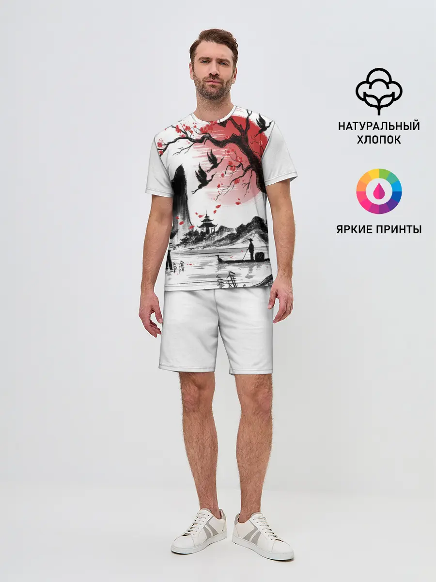 Мужской костюм с шортами / ЯПОНСКАЯ МЕЧТА | JAPAN DREAM