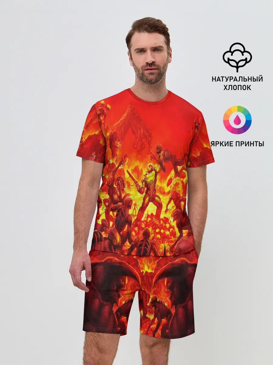 Мужской костюм с шортами / DOOM