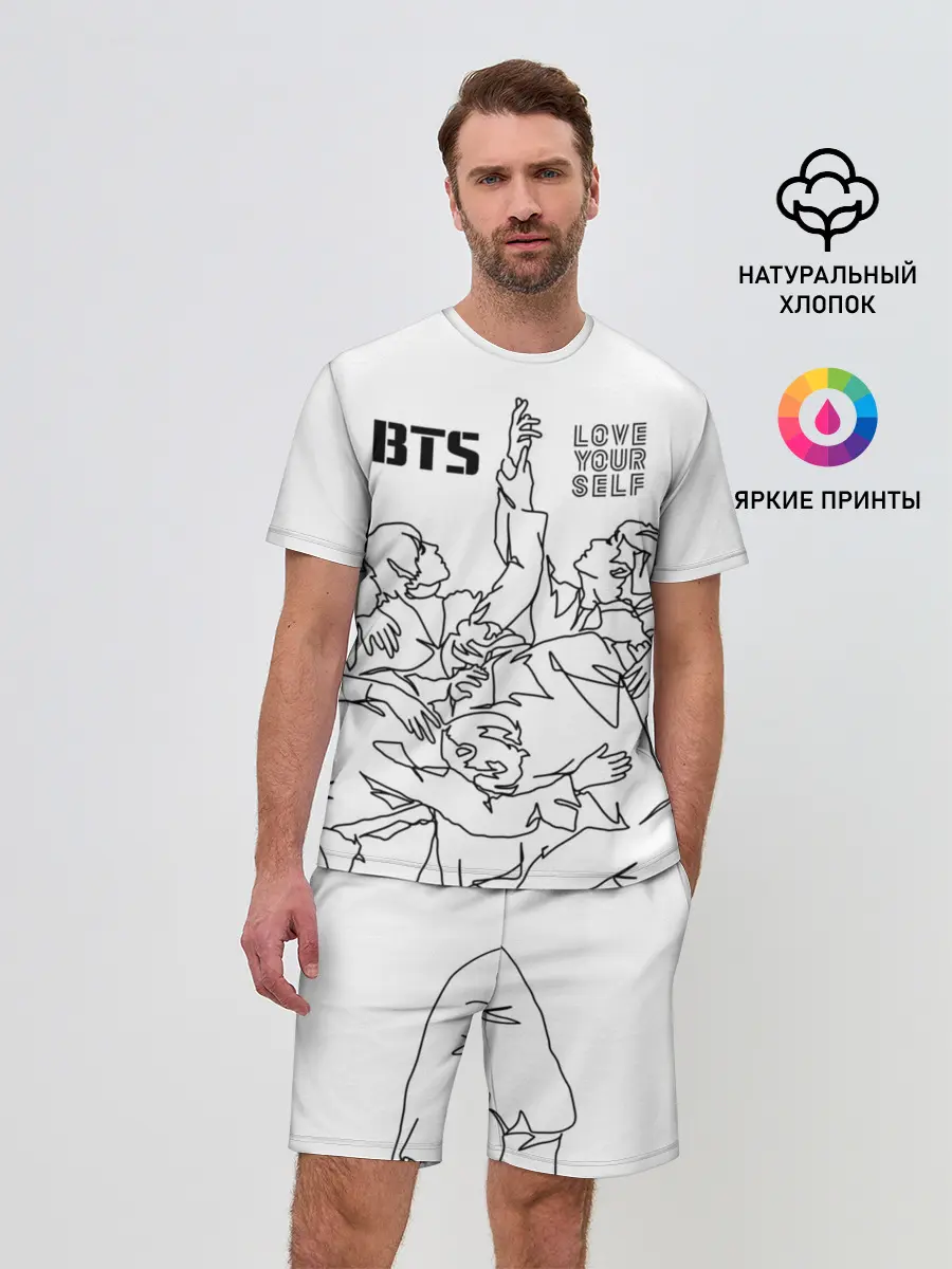 Мужской костюм с шортами / BTS