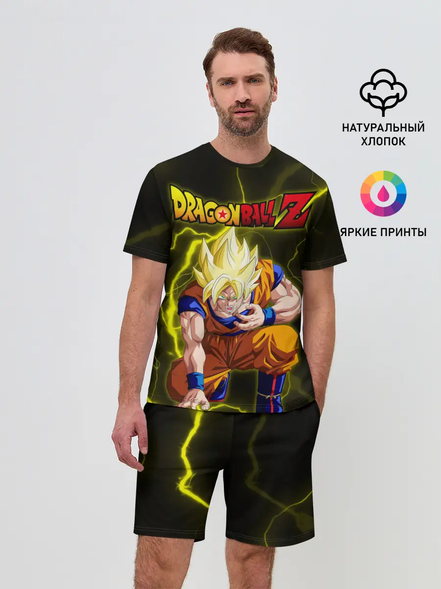 Мужской костюм с шортами / Dragon Ball