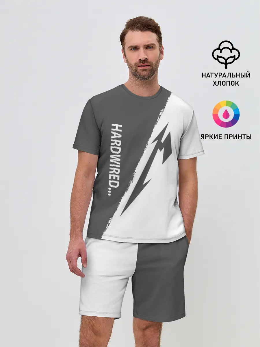 Мужской костюм с шортами / Metallica