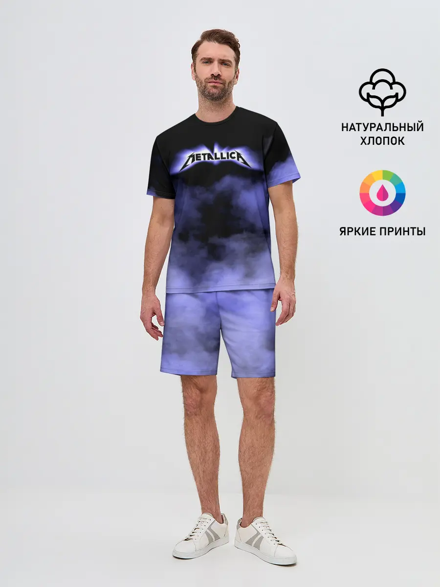 Мужской костюм с шортами / Metallica