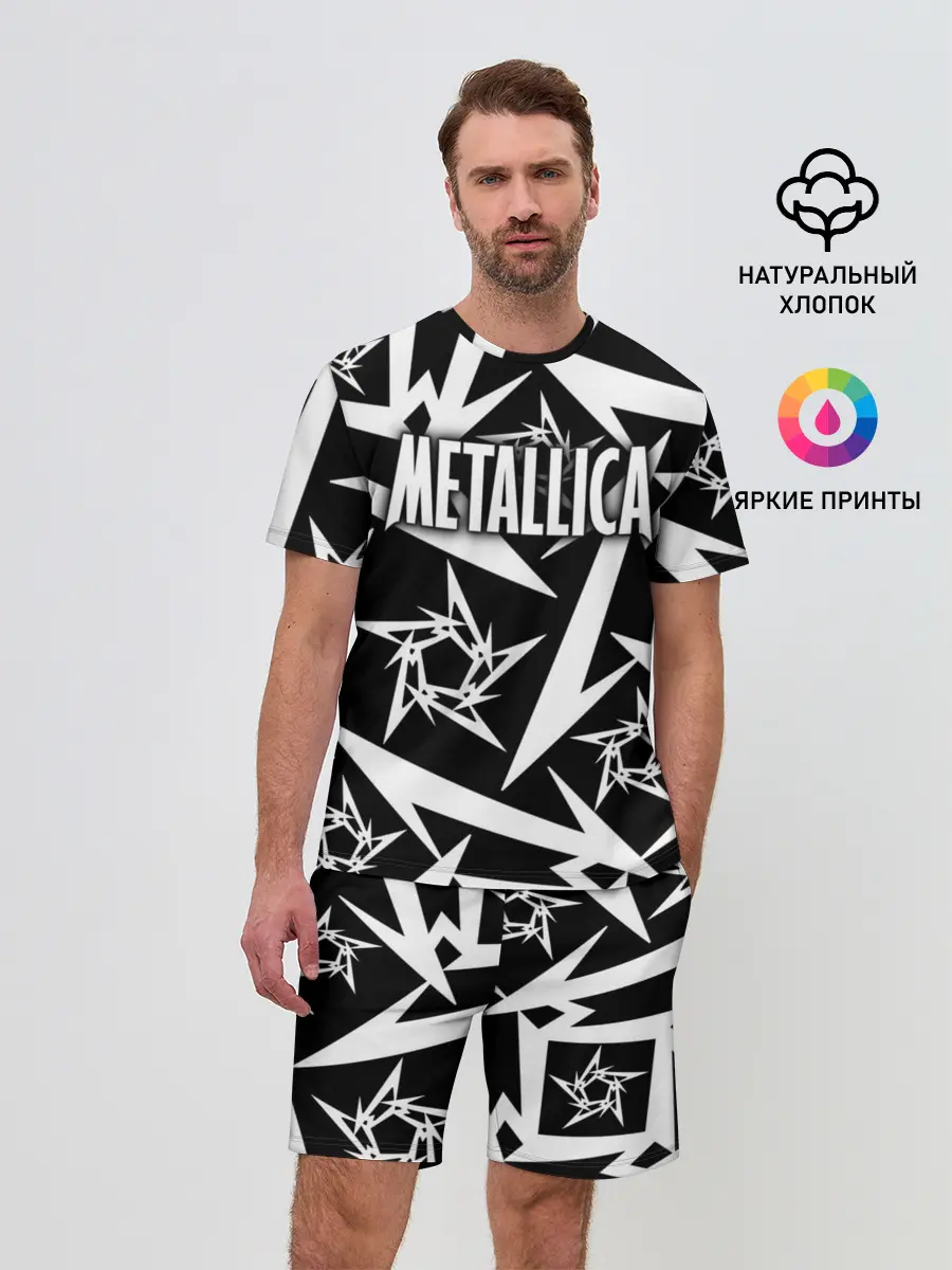 Мужской костюм с шортами / Metallica