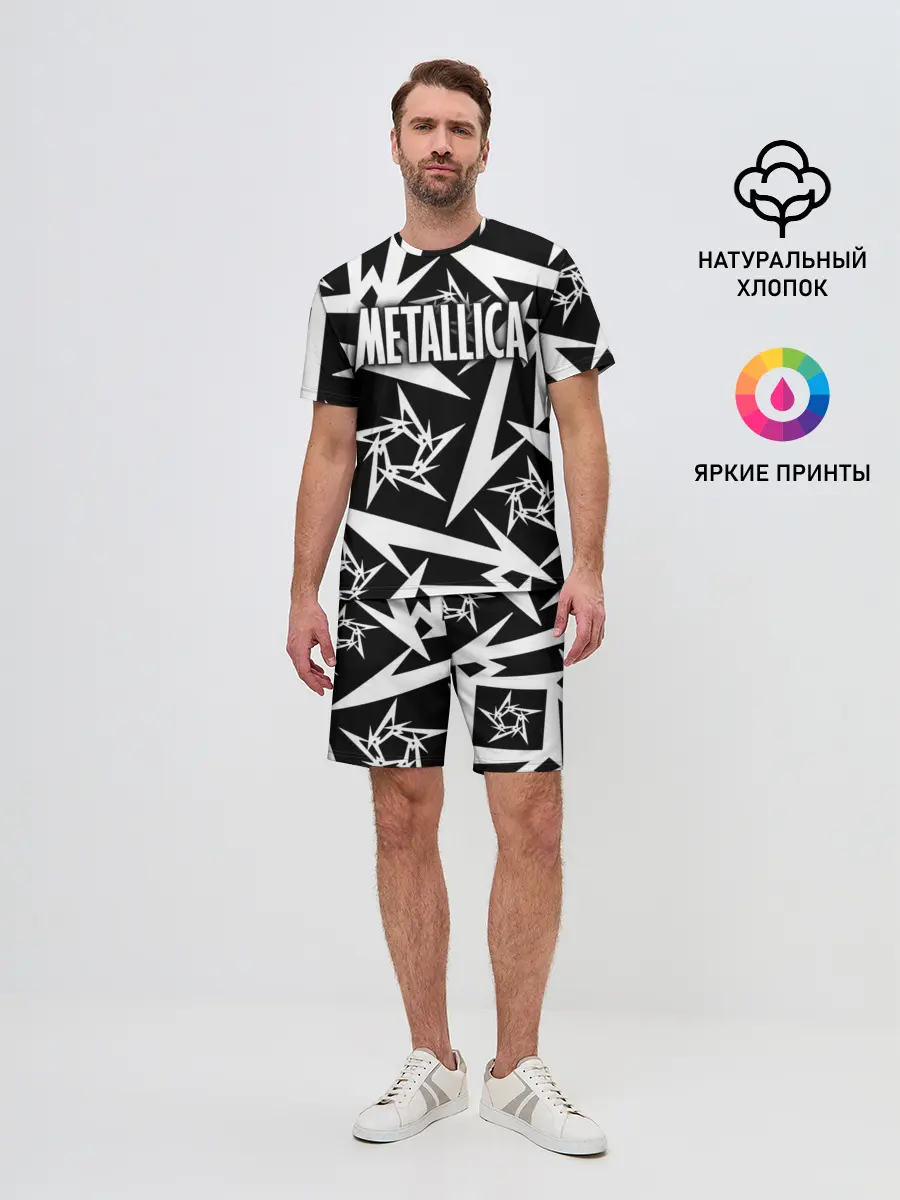 Мужской костюм с шортами / Metallica