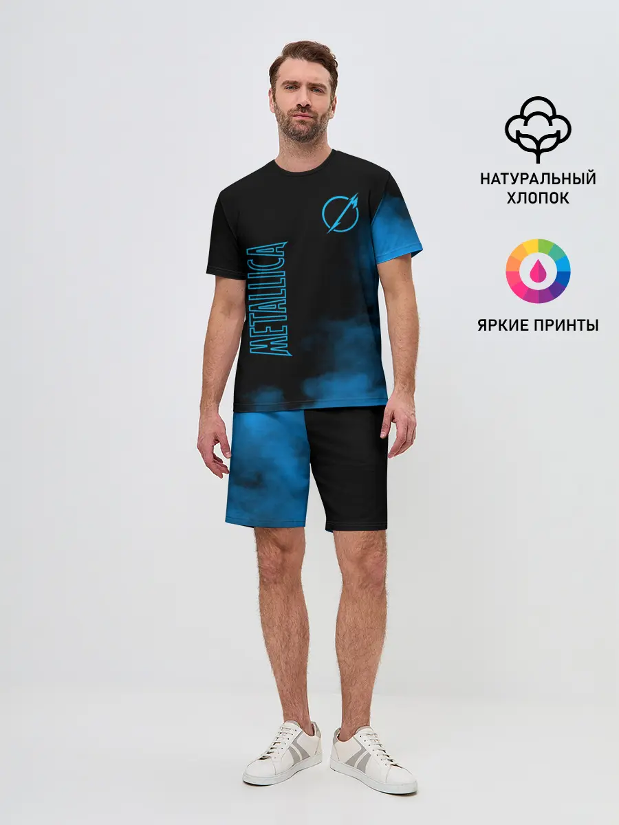 Мужской костюм с шортами / Metallica