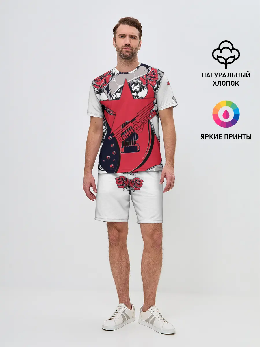 Мужской костюм с шортами / Rammstein