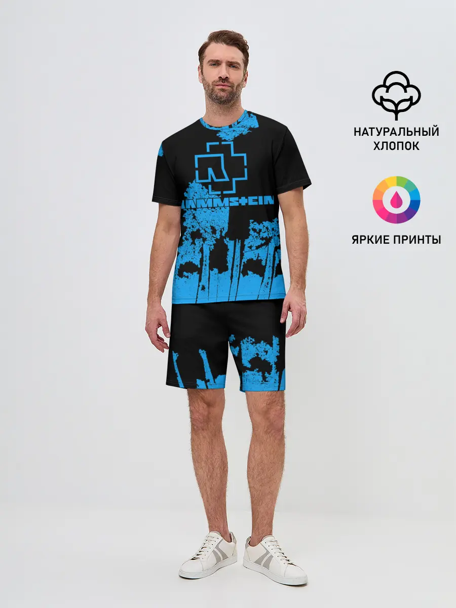 Мужской костюм с шортами / Rammstein