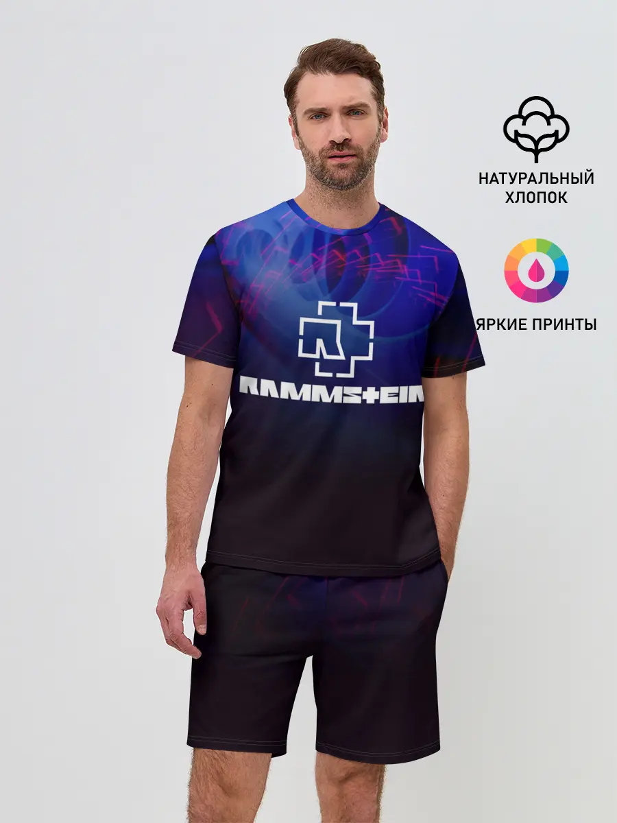 Мужской костюм с шортами / Rammstein.