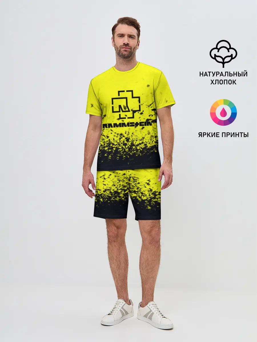 Мужской костюм с шортами / Rammstein.