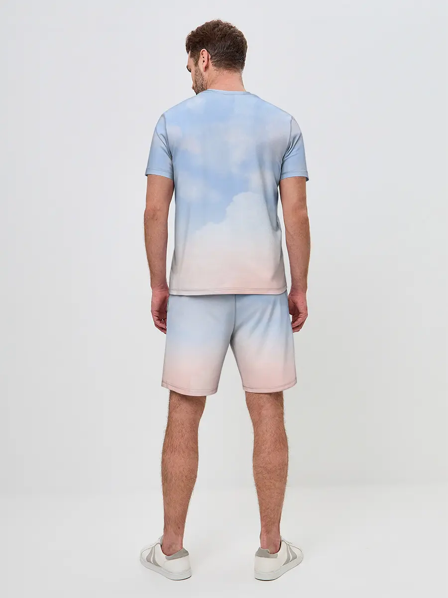 Мужской костюм с шортами / Свик /Самолеты/