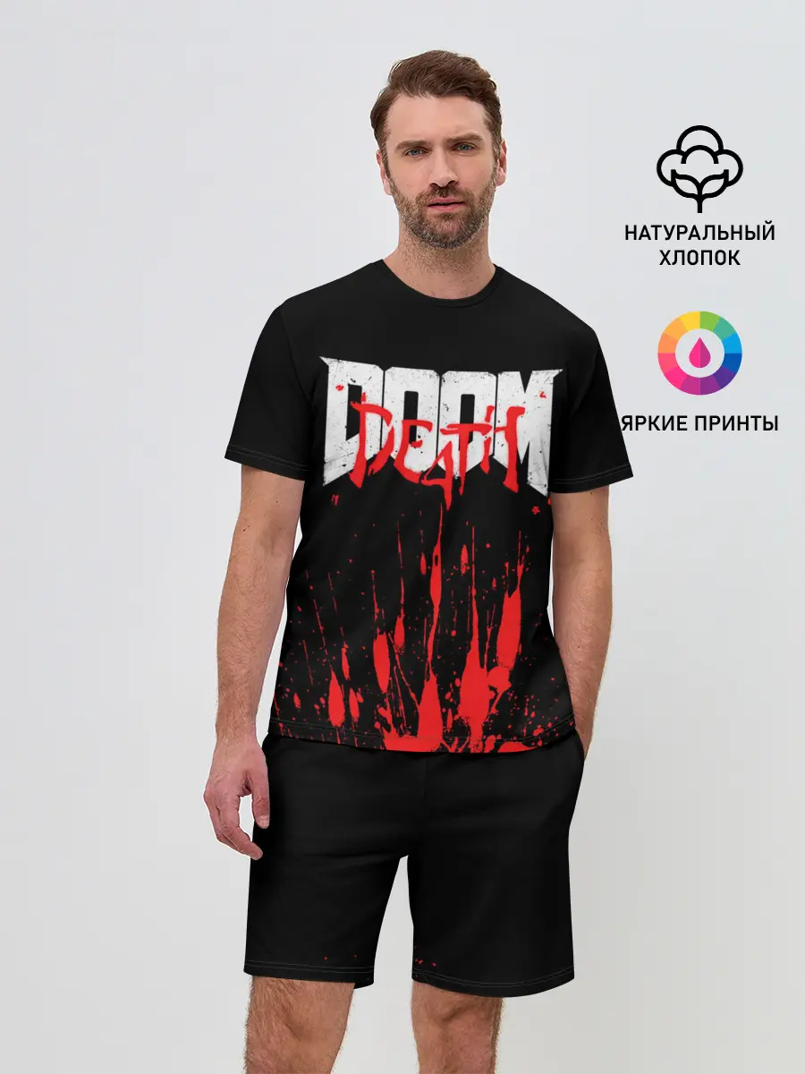 Мужской костюм с шортами / DOOM Bloody