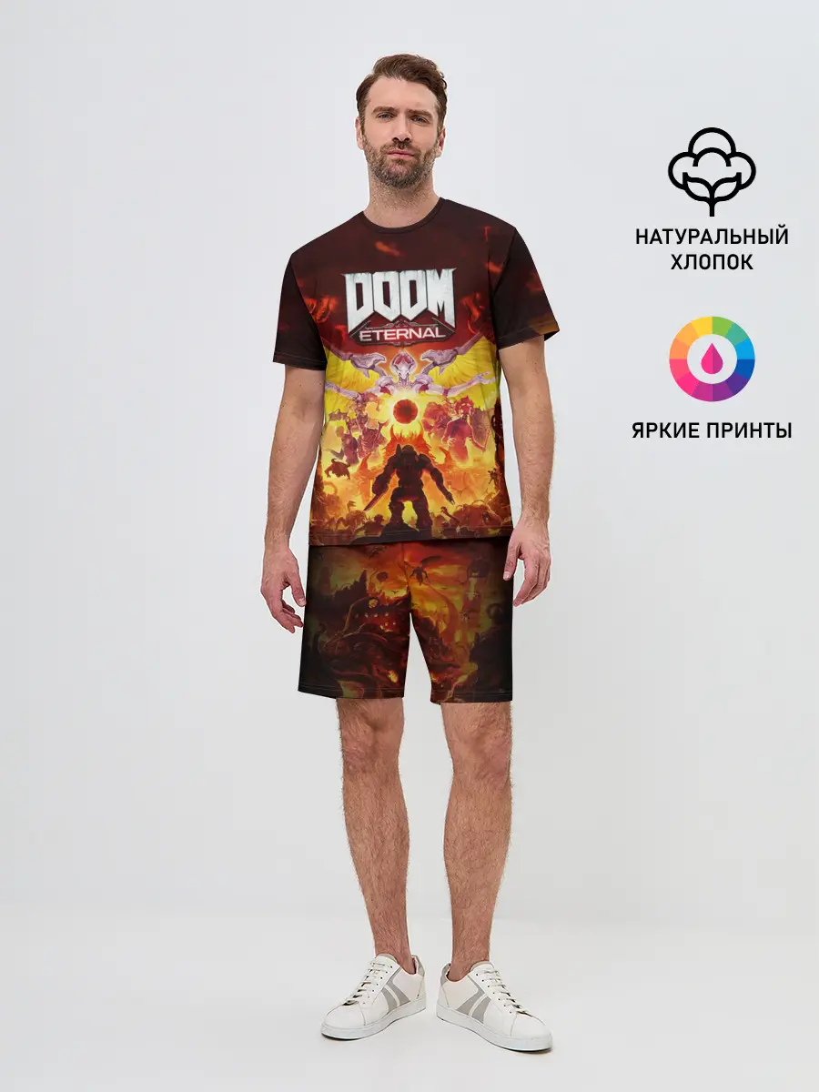 Мужской костюм с шортами / DOOM Eternal