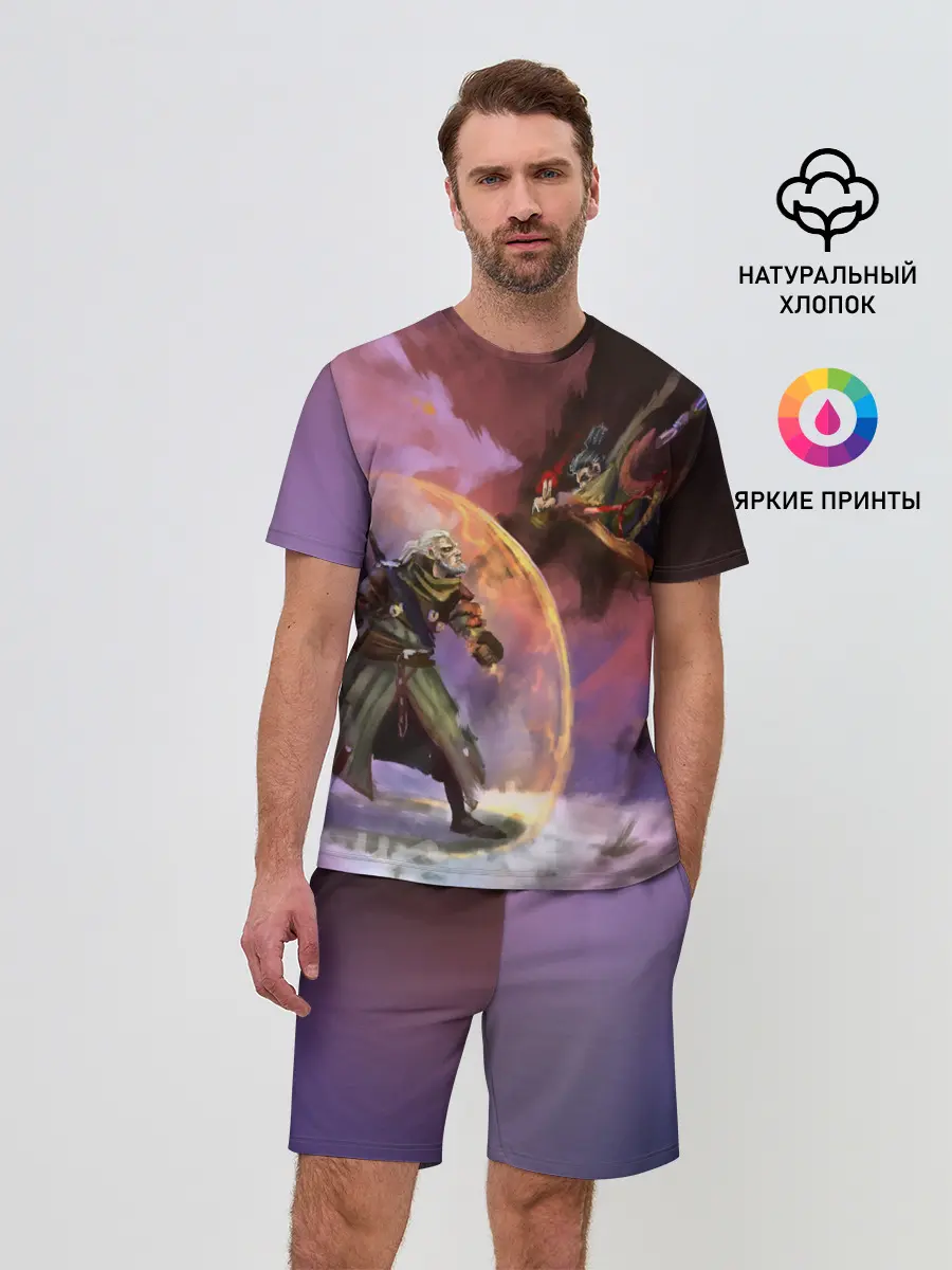 Мужской костюм с шортами / Ведьмак и Секиро