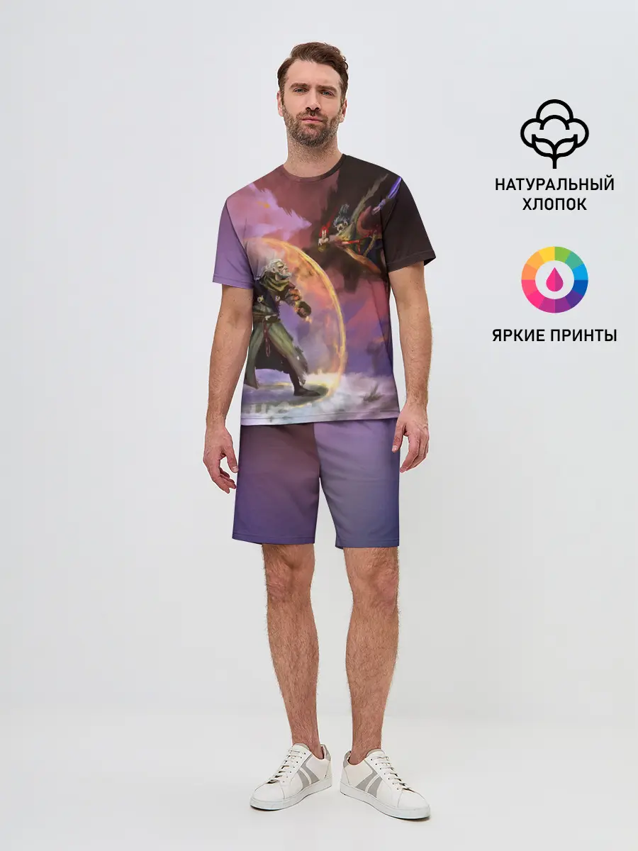 Мужской костюм с шортами / Ведьмак и Секиро