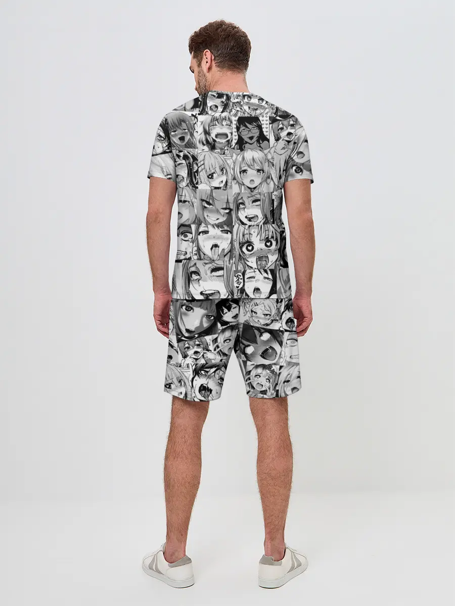 Мужской костюм с шортами / Ahegao