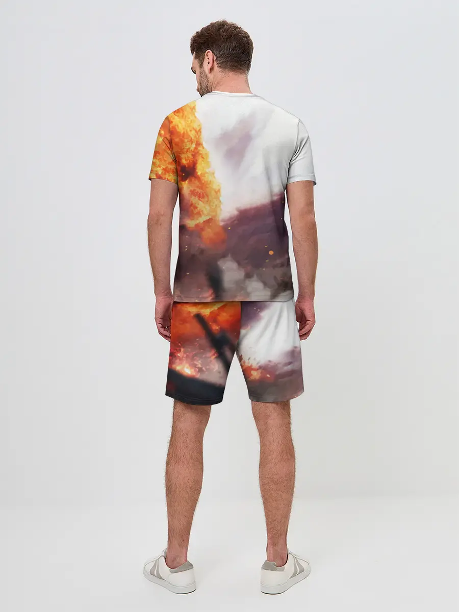 Мужской костюм с шортами / FREE FIRE