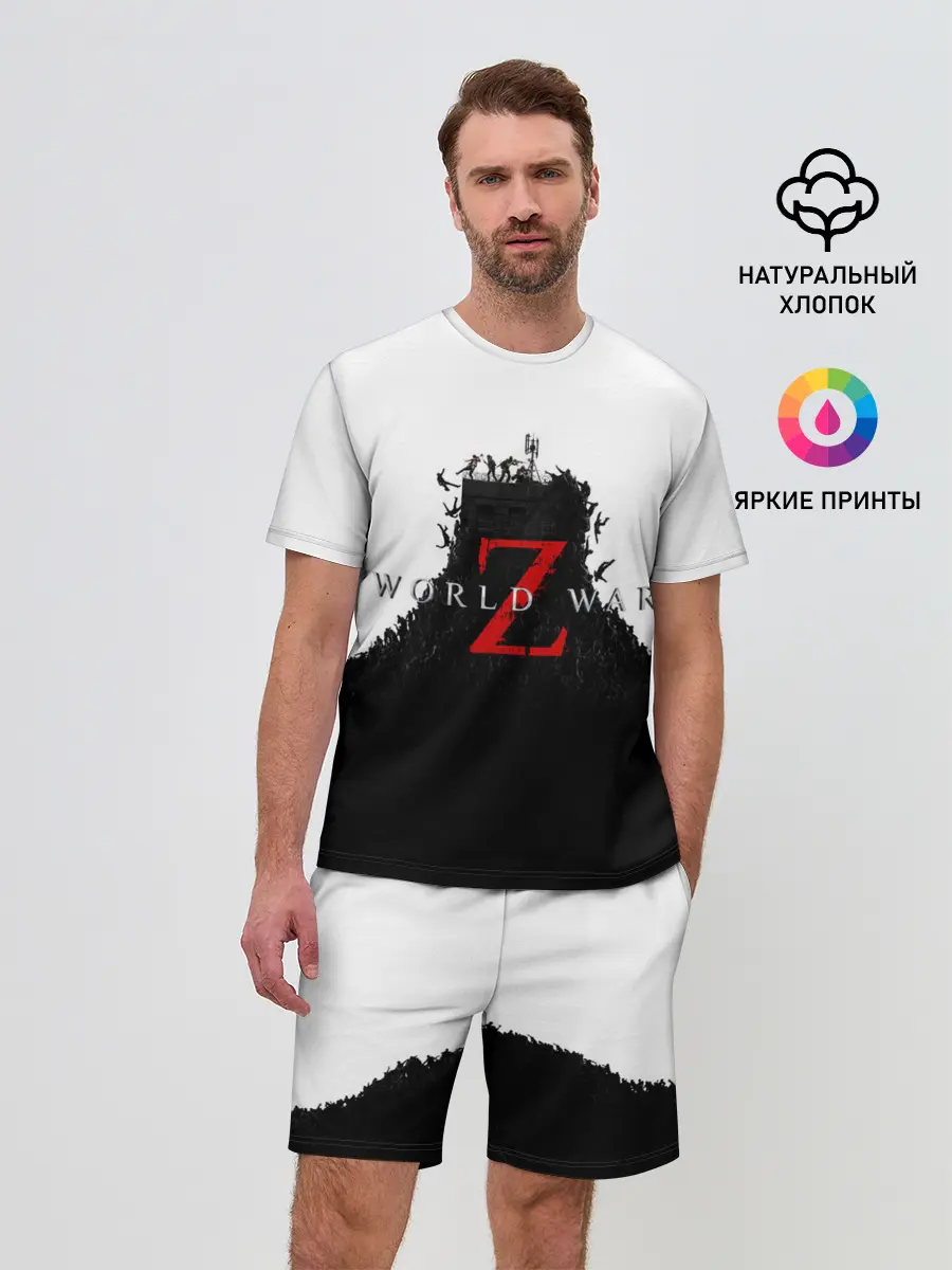 Мужской костюм с шортами / WORLD WAR Z