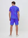 Мужской костюм с шортами / Неоновые Линии