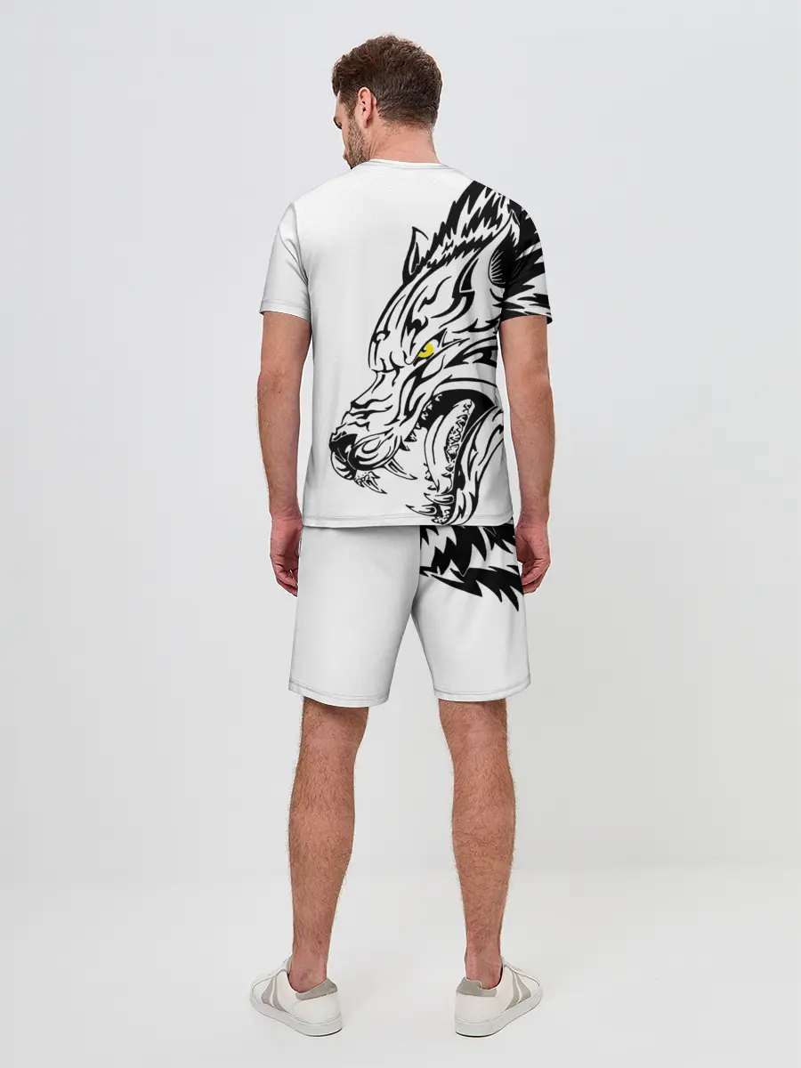 Мужской костюм с шортами / Человек человеку волк