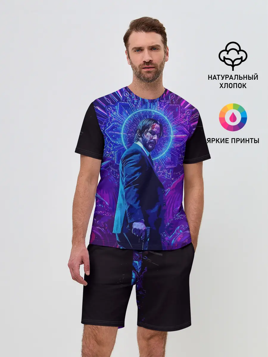 Мужской костюм с шортами / John Wick