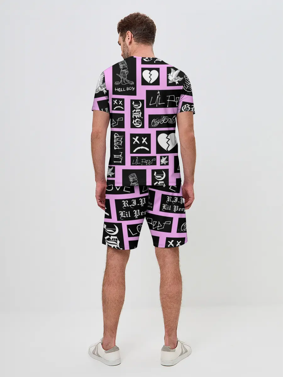 Мужской костюм с шортами / LIL PEEP