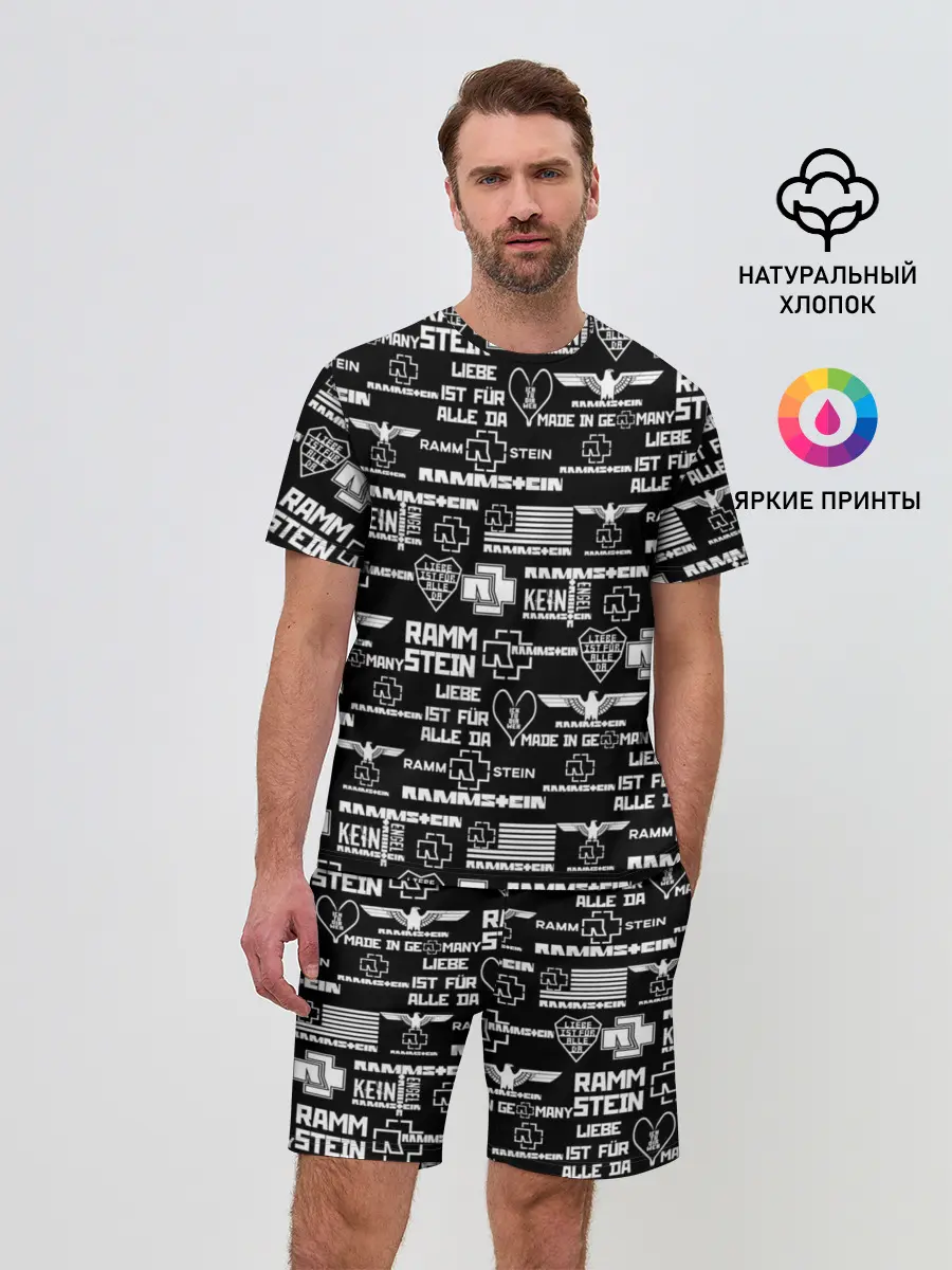 Мужской костюм с шортами / RAMMSTEIN