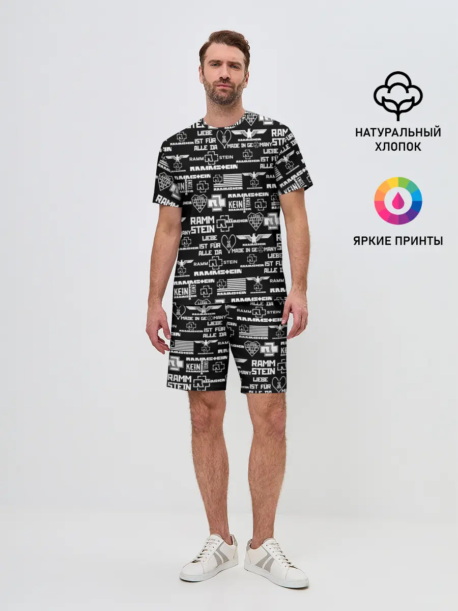 Мужской костюм с шортами / RAMMSTEIN