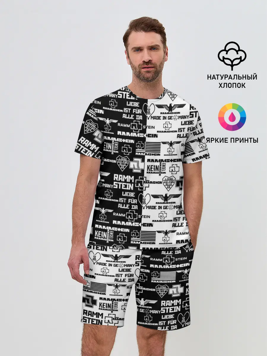 Мужской костюм с шортами / RAMMSTEIN