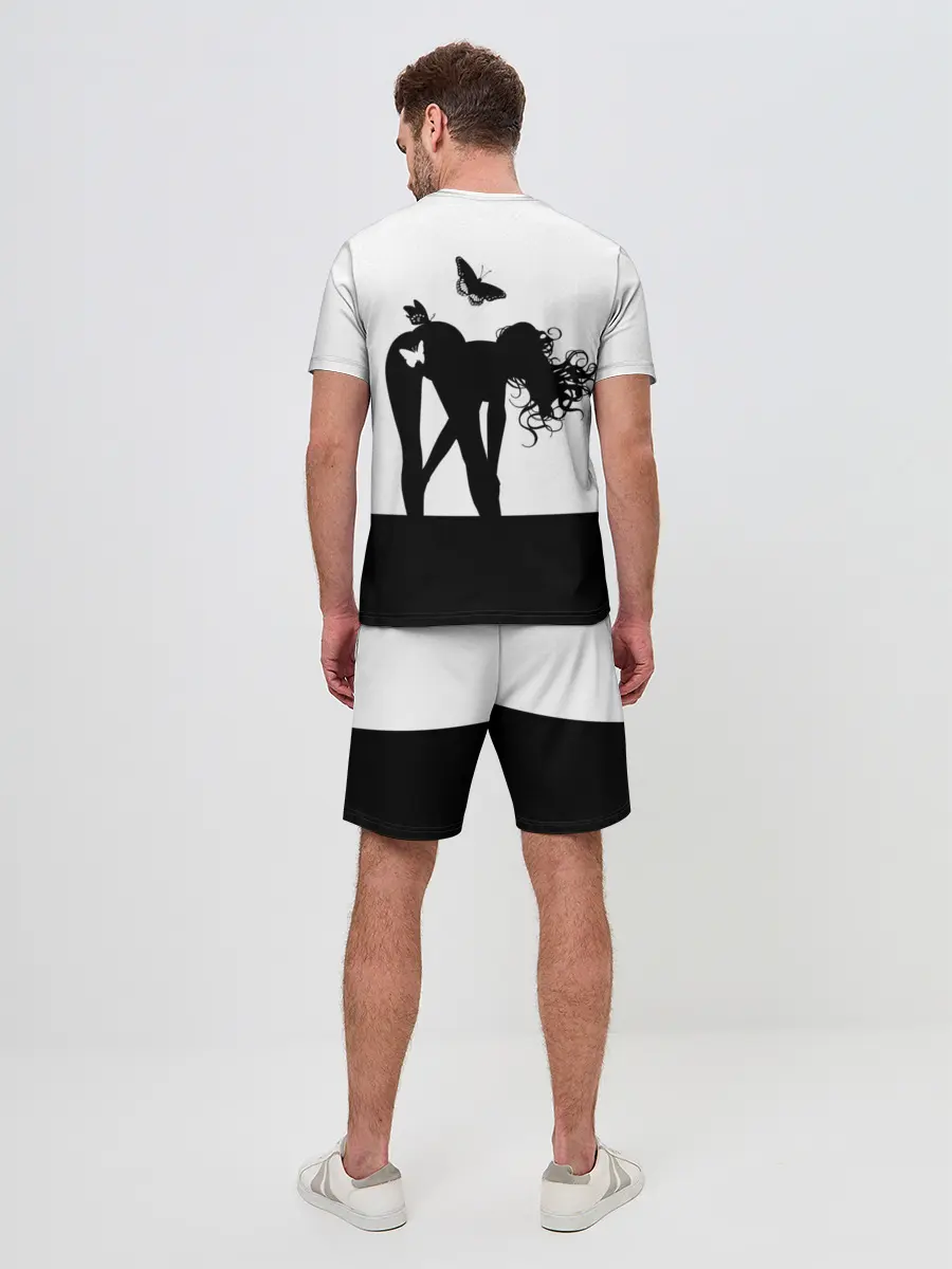 Мужской костюм с шортами / Casting-producer Brazzers team