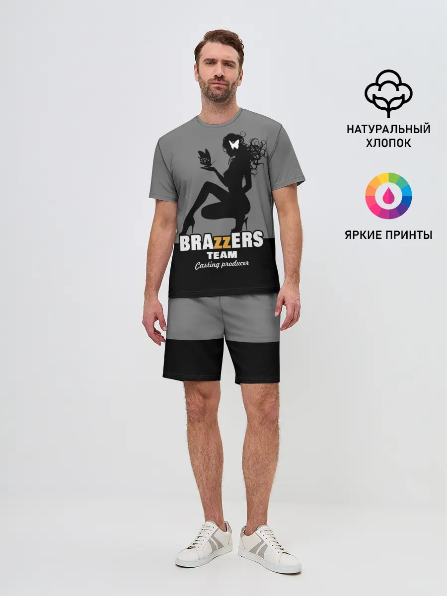 Мужской костюм с шортами / Brazzers team Casting-producer
